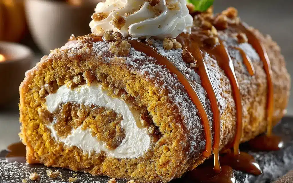 Pumpkin Roll – The Perfect Autumn Dessert