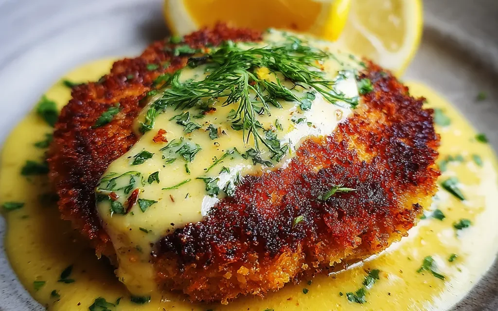 Salmon Patties with Lemon Garlic Sauce – A Quick and Delicious Family-Style Meal