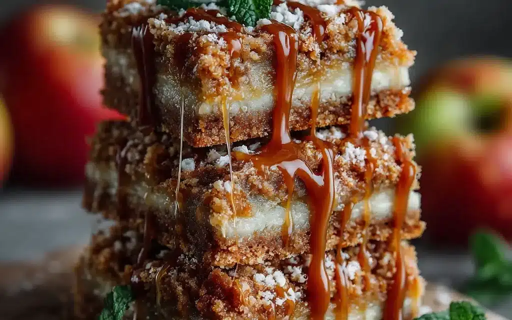 Salted Caramel Apple Bars: A Magical Fall Treat
