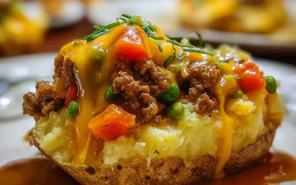 Shepherd’s Pie Baked Potato – A Comforting and Delicious Meal