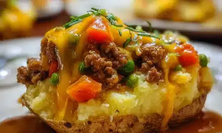 Shepherd’s Pie Baked Potato – A Comforting and Delicious Meal