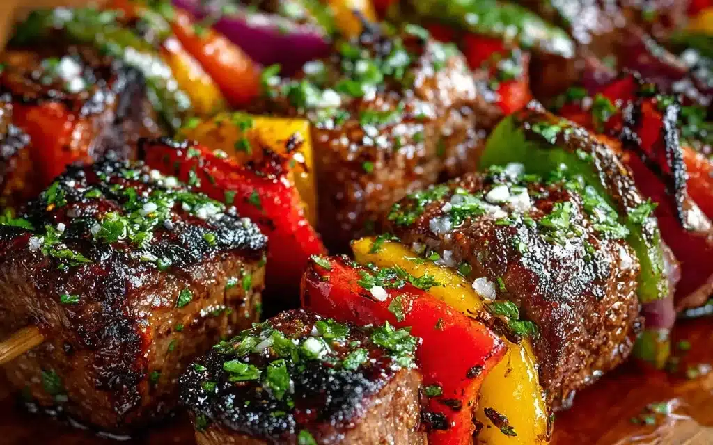 Steak Fajita Skewers: A Delicious and Easy Weeknight Meal