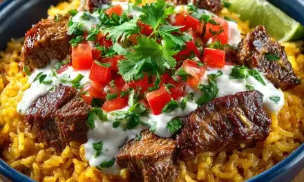 Steak Queso Rice: A Delicious 20-Minute Meal