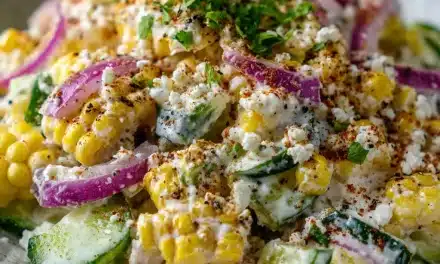 Street Corn Creamy Cucumber Salad: A Refreshing Summer Delight