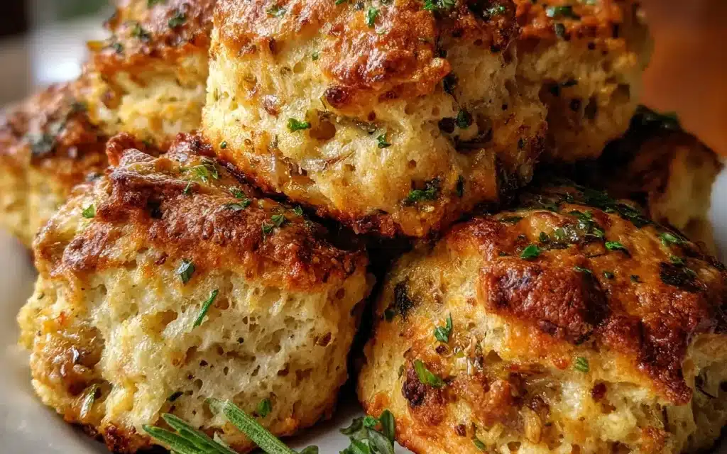 Stuffing Biscuits Recipe – Grandma’s Comforting Delight