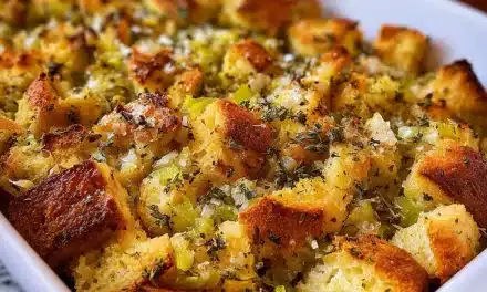 Stuffing Casserole: A Quick and Delicious Family-Style Dish