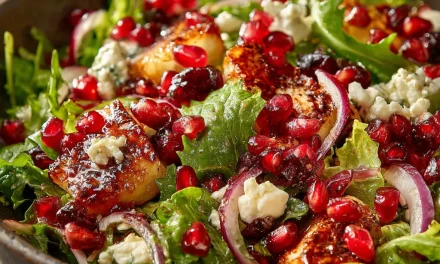 Thanksgiving Salad With Pomegranate: An Effortless Holiday Delight