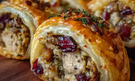 Turkey & Cranberry Sausage Rolls: A Perfect 15-Minute Holiday Appetizer
