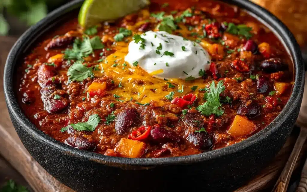 Vegetarian Pumpkin Chili: A Comforting Family-Style Recipe