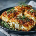 Air Fryer Parmesan Crusted Cod