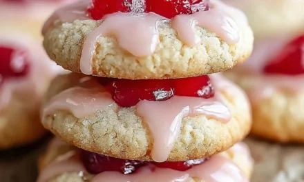 Almond Cherry Cookies – A Timeless Treat