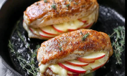 Apple and Brie Stuffed Chicken Breast: A Homemade Delicacy