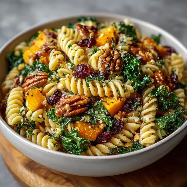 Autumn Harvest Fall Pasta Salad: A Comforting 20-Minute Meal