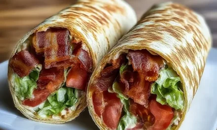 Scrumptious 10-Minute BLT Wraps With Secret Sauce