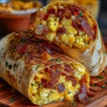 Bacon Egg Cheese Breakfast Burrito