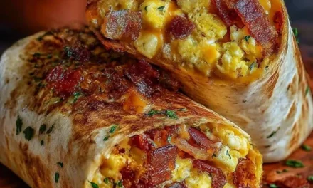 Bacon Egg Cheese Breakfast Burrito – The Perfect Quick and Easy Meal