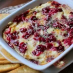 Baked Cranberry Cream Cheese Dip