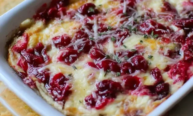 Baked Cranberry Cream Cheese Dip: A Crowd-Pleasing Holiday Appetizer