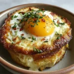 Baked Eggs Napoleon
