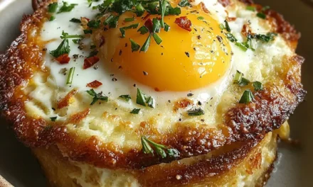 Baked Eggs Napoleon – A Homemade Culinary Delight