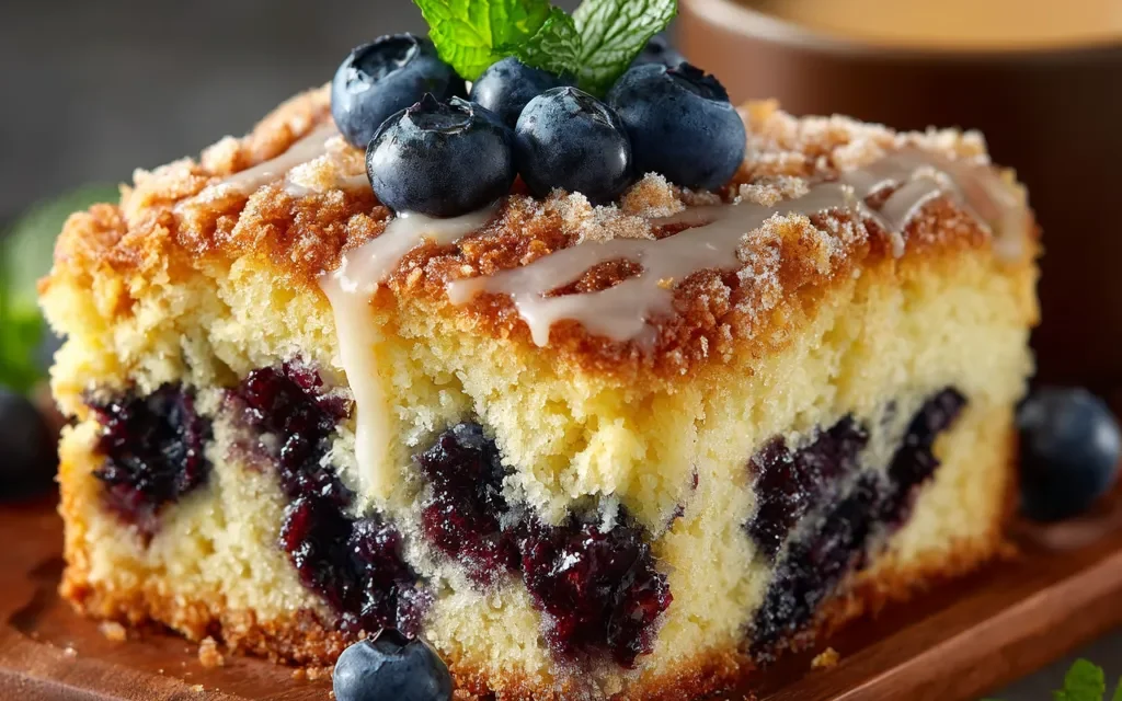 Blueberry Cream Cheese Coffee Cake: A Heavenly Treat