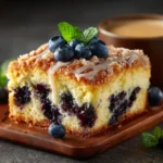 Blueberry Cream Cheese Coffee Cake