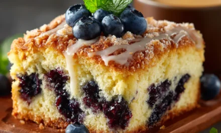 Blueberry Cream Cheese Coffee Cake: A Heavenly Treat