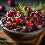 Bourbon Cranberry Sauce
