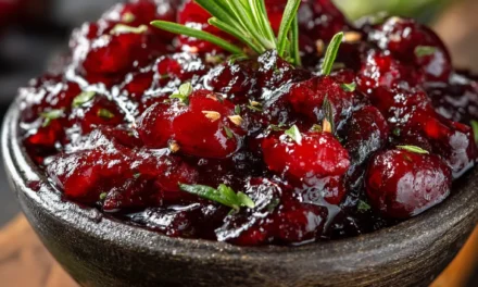 Bourbon Cranberry Sauce: A Delightful Holiday Staple