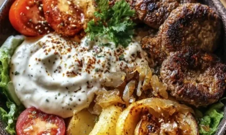 Burger Bowls with Caramelized Onion Aioli – An Irresistible 30-Minute Meal