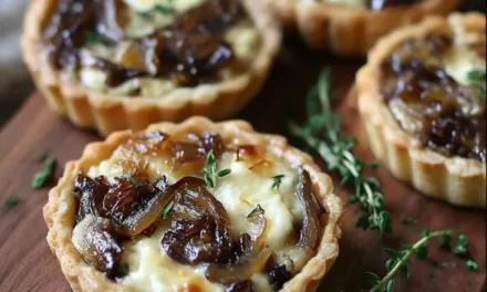 Caramelized Onion and Goat Cheese Tarts: A Heavenly Appetizer