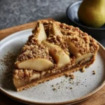 Chai Pear Tart
