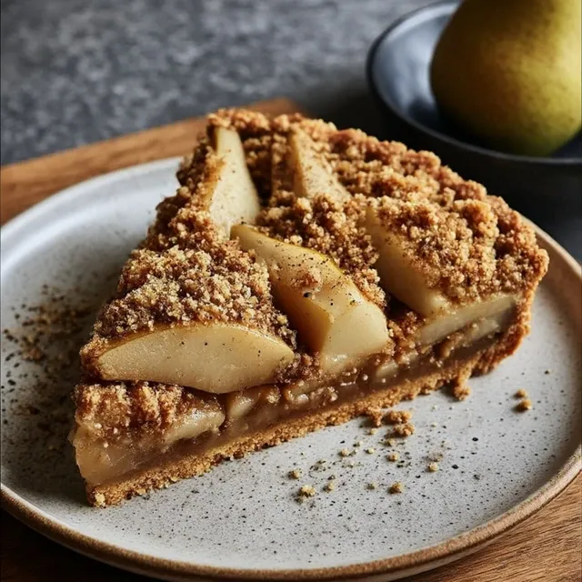 Chai Pear Tart: A Delightful Seasonal Delight