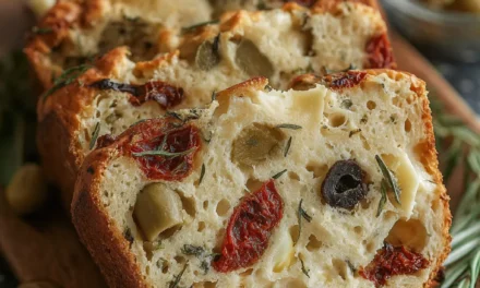 Cheese and Olive Quick Bread – An Irresistible Savory Treat