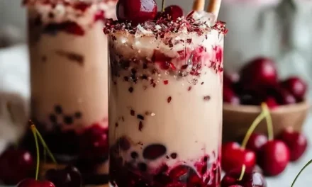 Irresistible Cherry Earl Grey Milk Tea – Ready in 10 Minutes
