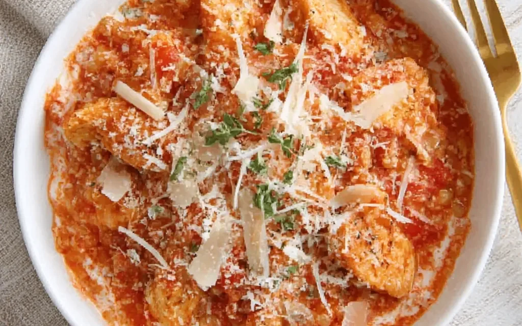 Chicken Parm Cottage Cheese Bowl: A Mouthwatering 20-Minute Homemade Meal