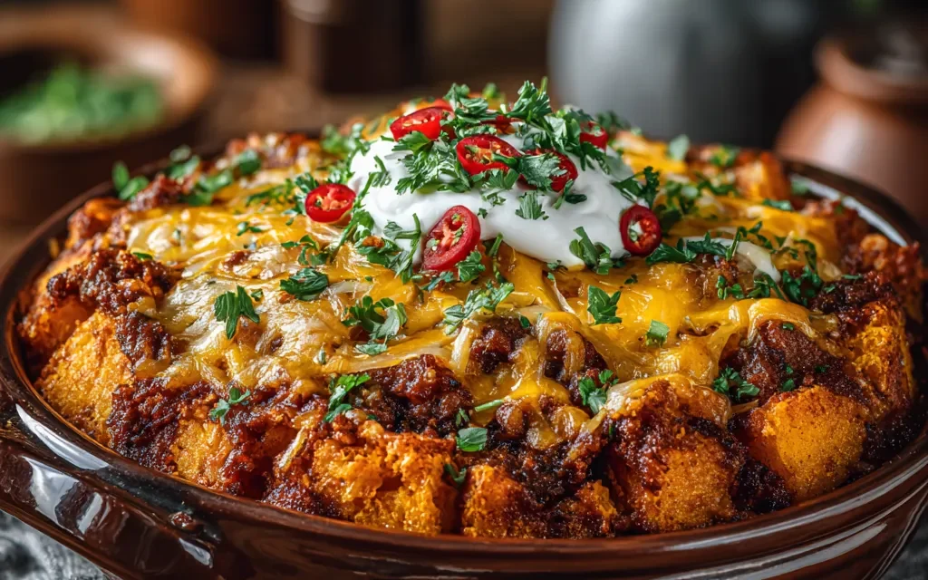 Chili Cheese Sweet Potato Casserole – The Perfect Weeknight Dinner