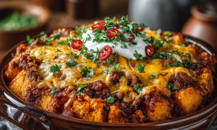 Chili Cheese Sweet Potato Casserole – The Perfect Weeknight Dinner