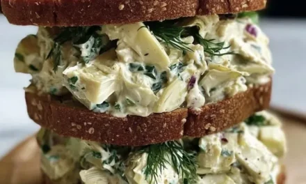 Chopped Artichoke Salad Sandwich: A Delicious and Quick Weeknight Meal
