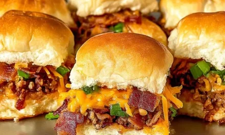 Cowboy Sliders: Delightfully Easy and Comforting Mini Burgers