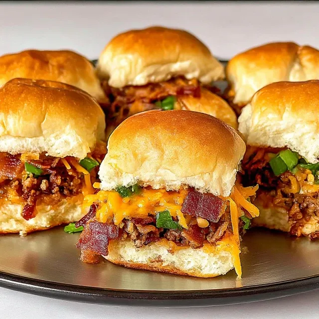 Cowboy Sliders: Delightfully Easy and Comforting Mini Burgers