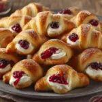 Cranberry Cream Cheese Crescent Bites