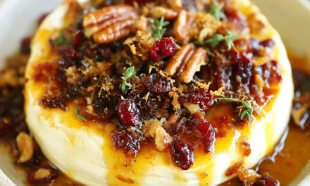 Cranberry Pecan Baked Brie: A Quick and Delicious Appetizer