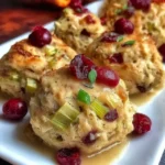 Cranberry & Turkey Stuffing Balls