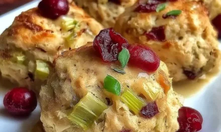 Cranberry & Turkey Stuffing Balls: A Mouthwatering Holiday Delight