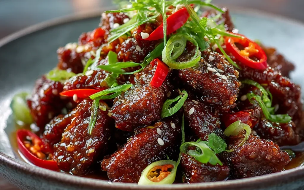 Crispy Chilli Beef: A Delightful 30-Minute Family Dinner
