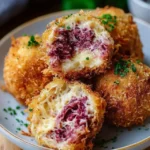 Crispy Reuben Balls
