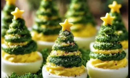 Deviled Egg Christmas Trees – The Perfect Holiday Appetizer