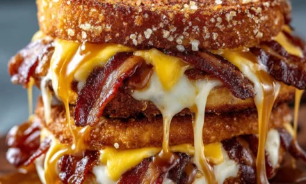 Donut Grilled Cheese With Bacon Maple: A Comforting and Delicious Twist on a Classic