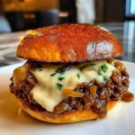French Onion Beef Sloppy Joes